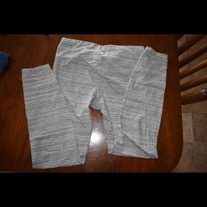 Gap Heather Stripe grey Leggings